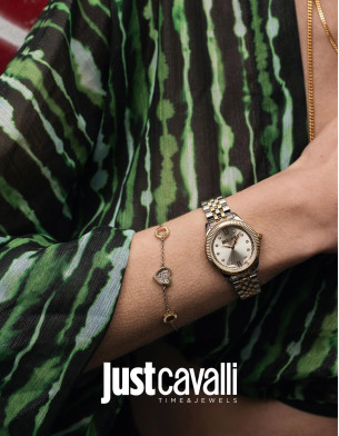 Just Cavalli Ladies Watch with Bracelet